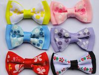 Have One to Sell? Sell It Yourself 40x Satin 2 Tone Plum Flowers-Bows Appliques Wedding 6color - (Pick Color) (Mix)