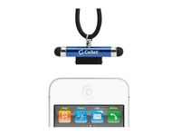 30 Pin Connector and Neck Strap Dual Sided Stylus, for iPhone 4s, iPod touch, iPad, and iPad Mini. Compact and Durable for any type of use.