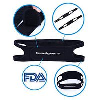 Anti Snoring Chin Strap - Stop Snoring Solutions, Ultra Comfortable and Adjustable, Simple, and Fast Relief Devices for Men and Women. Premium Snore Guard Perfect for a Good Night Rest.