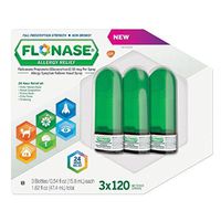 Flonase Allergy Relief Nasal Spray, 120 Count Pack of 3 , Flonase-eu5j