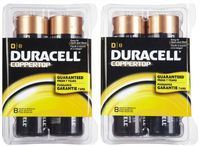 Duracell Coppertop D Batteries - 8 ct - 2 pk