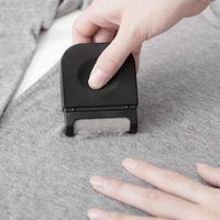 Portable Clothes Lint Dust Cleaner Fuzz Fabric Remover Hair Ball Trimmer Machine - Random Color