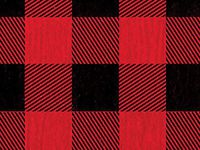 Christmas Themed Tissue Paper 20" x 30" - Buffalo Plaid - 120 Sheets