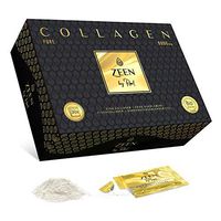 ZEEN | Premium Marine Collagen Powder Type I, II, III - Organic, Gluten/GMO Free, Keto Friendly - Foundation of Healthy Skin, Hair and Nails - Hydrolyzed Fish Collagen Peptides (6.35 OZ)