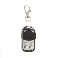 433MHz Wireless Universal Copy Remote Control Metal Push Cover 4 Key Garage Door Duplicator Car Key Fob Auto Alarm System