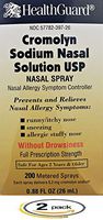 Cromolyn Sodium Nasal Solution 26mL *Pack of 2 Bottles Only