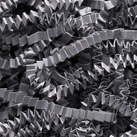 Krafty Klassics 1/2 lb (8oz) Slate Gray Crinkle Cut Crimped Paper Shred