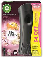Air Wick ssss Freshmatic Automatic Spray Air Freshener, Starter Kit, Life Scents Summer Delights, Gadget + 1 Refill, 6.17 oz