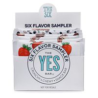 Yes bar - 6 bar Sampler Pack - (6Count) Plant Based Protein, Decadent Snack bar - Vegan, Paleo, Gluten Free, Low Sugar, Healthy Snack, Breakfast, On-The-Go, for Kids & Family
