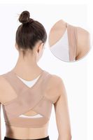 Posture Correction Belt, Adult Female Hunchback Bra Invisible Clothes, Receiving Milk, Ultra-Thin Invisible,Natural,l