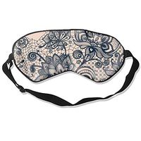 Elegant Flower Blindfold Eyeshade Eye Cover for Travel,Nap,Meditation