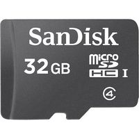SanDisk microSDHC 32GB Flash Memory Card, Black, SDSDQM-032G-B35 (Retail Packaging)