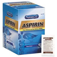 PhysiciansCare 54034 Aspirin Tablets, 250 Doses per Box