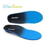 Kids Insoles Arch Support Children Orthotics Athletic Inserts Relieve Flat Feet, Plantar Fasciitis, Foot Pain