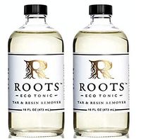 ROOTS Eco Tonic - Tar & Resin Remover - 16 oz Bottle - All Plant Based Resin Remover, Glass & Metal Cleaner (2 Pack)