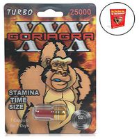 Goriagra XXX 25000 (1 Cap) Male Performance, Energy, Enhancement, and Endurance Bundle with Enhancing Booklet (2 Items)