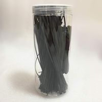 Cable Ties 450 Pcs Nylon Zip Ties with Adjustable Self-Locking 4/4.7/6/8 Inch Assorted sizes Kit (Black)