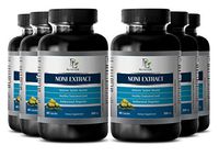Immune Defense - NONI Extract 500 Mg - Immune System Booster - 6 Bottles 360 Capsules
