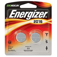3V Lithium Button Cell Battery Retail Pack - 2-Pack (2016BP-2) -