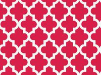 10ct Red & White Geo Graphic Tiles Tissue Paper for Gift Wrapping 20"x30" Sheets nfLG -962