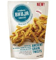Majans Bhuja Ancient Grain Twists 140gm x 10