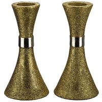 Aluminum Candlesticks 11 cm (Shiny Gold)