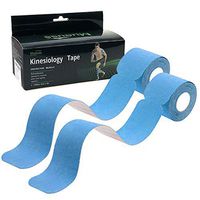 MUEUSS Precut Kinesiology Tape Sports Hypoallergenic Waterproof Breathable Elastic Tape Recovery Sports Athletic Physio Therapy Injury Support for Ankle, Muscles,Elbow, Knee & Shoulder