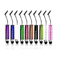 Annomor Mini Stylus Pen Set Aqua Assorted Colors Stylus/styli Cellphone Tablet Pen for Apple iPhone 11, 11 Pro Max, XS Max, XR, Samsung Galaxy Note 10 10+, for All Touch Screen Devices (10 Pcs)