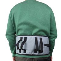 Fushida Transfer Gait Belt, Safe Standing Aids and Support, Medical Gait Belt with 6 Handles for Disabled Patient, Durable Oxford Material for Physical Therapy(Gray, FYH064)