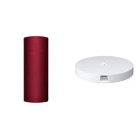 Ultimate Ears MEGABOOM 3 Portable Bluetooth Wireless Speaker, Sunset Red with Free Power Up Charging Dock
