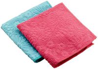 Kole Imports Multi-Purpose Floral Microfiber Cloths