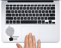 Adventure is Out There Up House Disney Printed Trackpad Clear Vinyl Decal Sticker Compatible with Apple MacBook Pro Air 11" 12" 13" 15" All Years Laptop Keyboard (New 13" MacBook Pro)