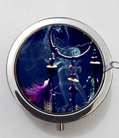 BlackKey Dream Catcher 3-Compartment Decorative Pocket Gift Box Case Organizer for Pill, Color 1 -1073