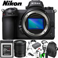 Nikon Z7 Mirrorless Digital Camera (Body Only) + 24-70mm Lens + 240GB Memory Card
