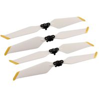 2 Pairs for DJI Drone Mavic 2 Pro/Zoom Folding Propeller 8743F Low Noise Quick Release (White, A)
