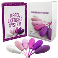 Kegel Exercise Products Electric Small with Feedback, Kegel Exercise Weights Silicone Ben Wa Balls Products for Tightening Pleasure Prolapse Women Beginners Advanced Incontinence Bladder Control