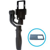 Action Camera Adapter for Phone Gimbal Stabilizer Compatible for Hohem iSteady Mobile,ZHIYUN Smooth 4, for DJI OSMO 2 EVO Smove Freevision Moza Feiyu Gimbal (UV Plate, Adapter Only)