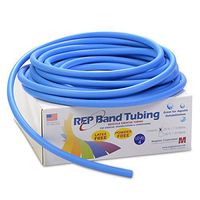 REP Band exercise tubing - latex free - 25' - blue, level 4
