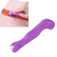 HONEYSEW Roll to Press Convenient Way to Press Seams Pressing Wheel at The Sewing Machine Embossing Roller Mark Sewing Accessories (Purple Color)