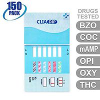 MiCare [150pk] - 6-Panel Urine Drug Test Card (BZO/COC/mAMP/OPI/OXY/THC) #MI-WDOA-564