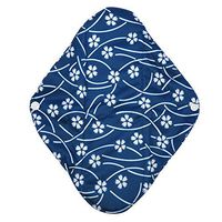 5 Colors Women Menstrual Pad, Health Reusable Washable Bamboo Charcoal Mama Cloth Sanitary Towel with Charcoal Absobancy Layer (WSD23)