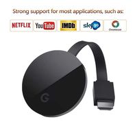Saiwill Miracast Wireless Display Receiver 1080P HDMI WiFi Media Streamer Adapter Support Chromecast YouTube Netflix Hulu Plus Airplay DLNA TV Stick for Android/Mac/iOS/Windows
