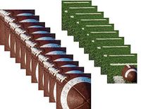 Football Tailgate Super Bowl Party Supply Bulk Lunch and Beverage Napkins for 72 Guests - Tailgate Rush