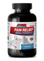 Pain Relief Vitamins - Pain Relief MEGA Formula - 610MG - holy Basil Anti Aging - 1 Bottle (60 Capsules)