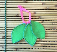 SochPad Reusable Interlabial Pad (Petal Shape): Backup for Menstrual Cup Leakage, Controlling Heavy Period Flow and Light Incontinence or Urine Leakage (Set of 3) (L)