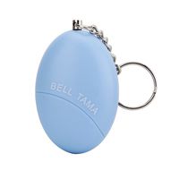 Personal Alarm Keychain,Safe football,Emergency Wolf Alarm,Self Defense Electronic Device with 120DB for Kids, Elderly, Women, Funny Charm for Bag or Keychain Decoration (Blue)