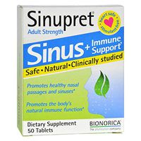 SINUPRET BY BIONORICA, SINUPRET ADULT STRENGTH 50 TAB EA 1