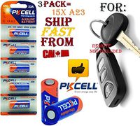 15x12 Volt Alkaline Batteries 23A A23 MN21 Gp23ae for Garage Doors Opener Keyless