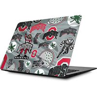 Skinit Decal Laptop Skin for MacBook Air 13 (2008&2009) - Officially Licensed Ohio State University Ohio State Pattern Design
