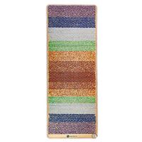 HealthyLine Full Body Far Infrared Heating Pad with PEMF Therapy - 7 Chakra Healing Crystals for Balancing and Self-Healing Reiki – Back and Neck Pain Relief - Large Heated Mat 74” x 28”